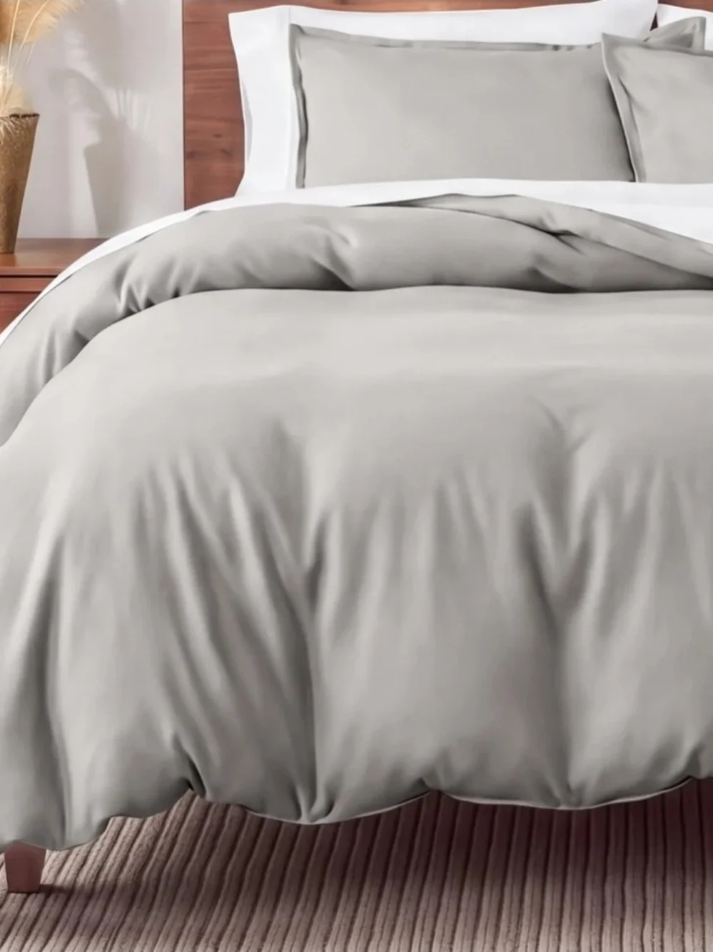 Bare Queen Duvet Cover 100% Cotton Flannel